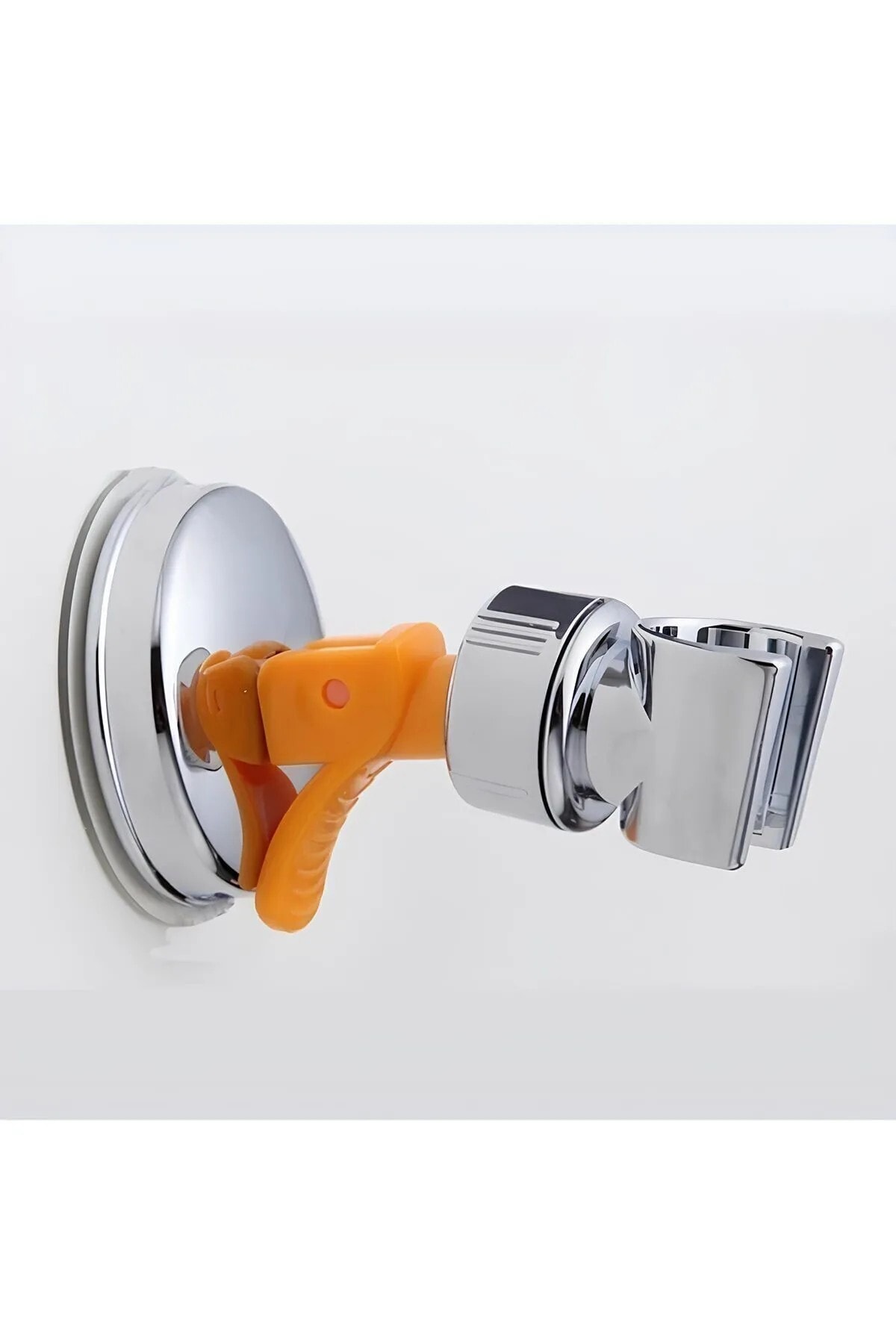 Vakumlu Mafsal Duş Başlığı Aparatı Ayarlanabilir Sabitleyici Duvar Tutucu Vantuzlu Askı