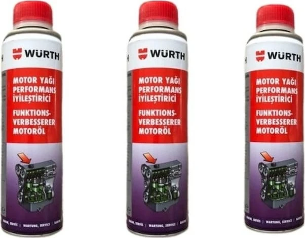 Motor Yağı Performans Iyileştirici 300 ml 3 Adet