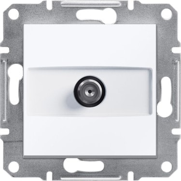 Asfora Beyaz Sat Prizi Sonlu Uydu Prizi Çerçevesiz EPH3770121