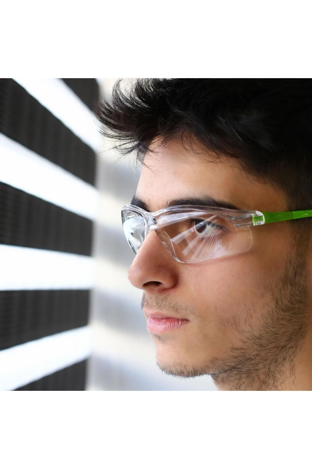 İş Güvenlik Güvenliği Gözlüğü Kulak Ayarlı Koruyucu Laboratuvar Koruma Gözlüğü Gözlük Şeffaf S900