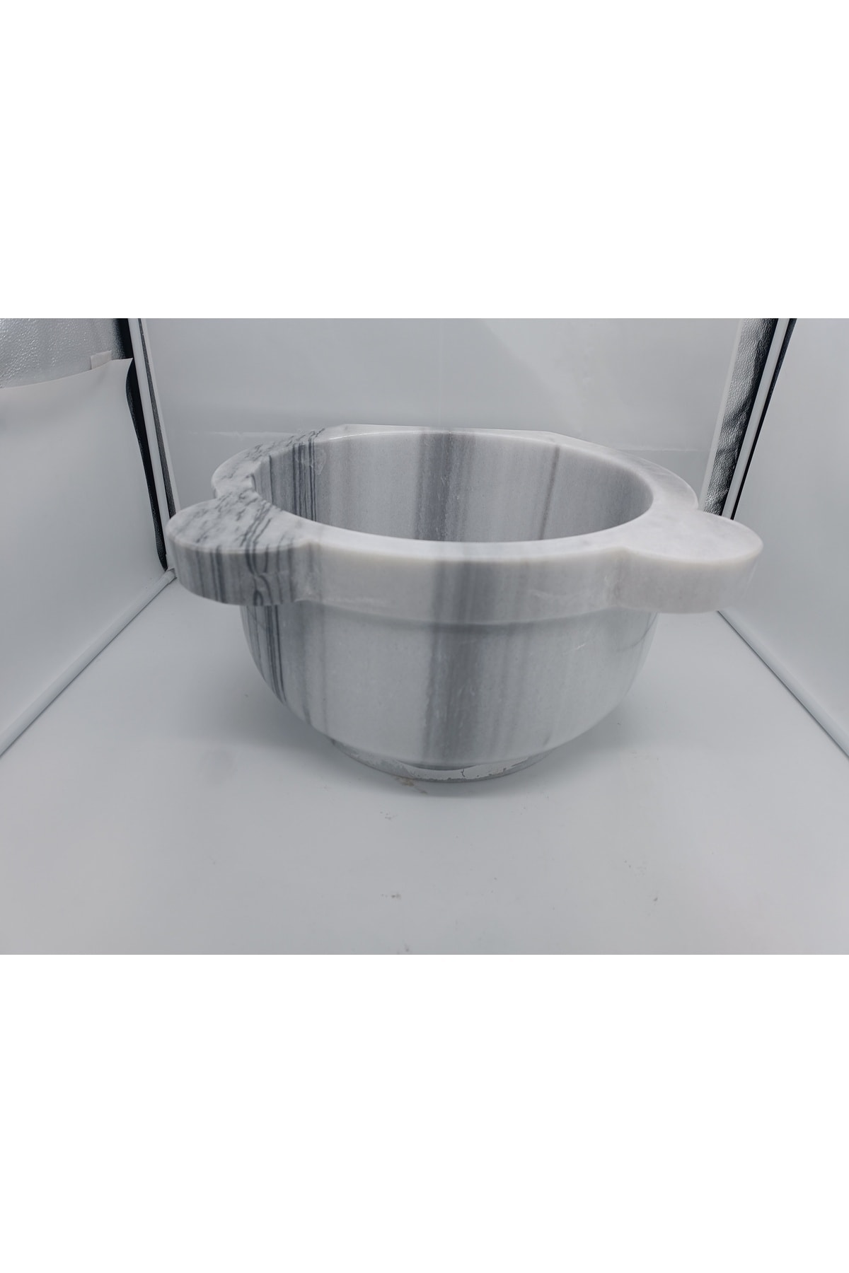 Beyaz Marmara Mermer Kurna-kurna-hamam Kurnası-banyo Kurnası-mermer Ev Ve Banyo Aksesuarları