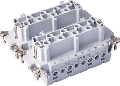 16X16A / Priz Çekirdek - Vidalı Bağlantı (17-32)