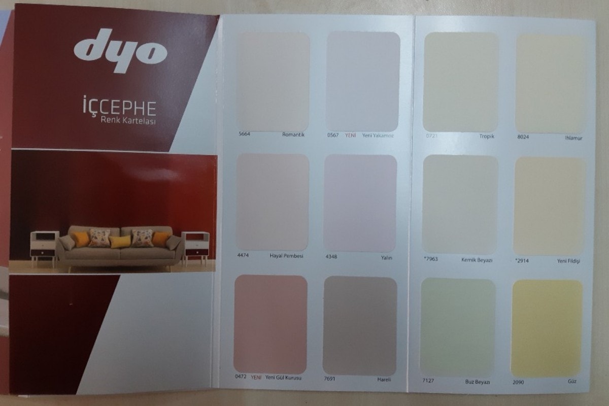 Beşyıldız Silikonlu Mat Iç Cephe Duvar Boyası 0721 Tropik 3.5 kg