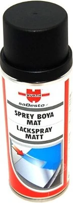 Tampon Boyası Siyah Mat Ral 9005 400 ml