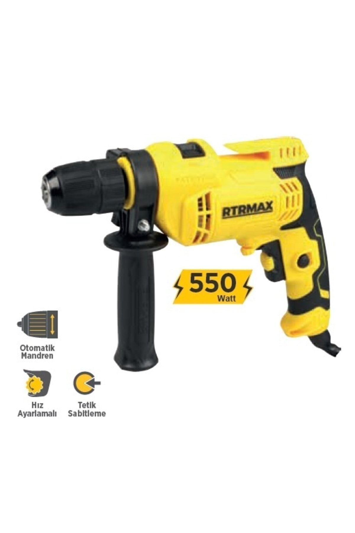 Darbeli Matkap 13 Mm 550w (rtm1550)