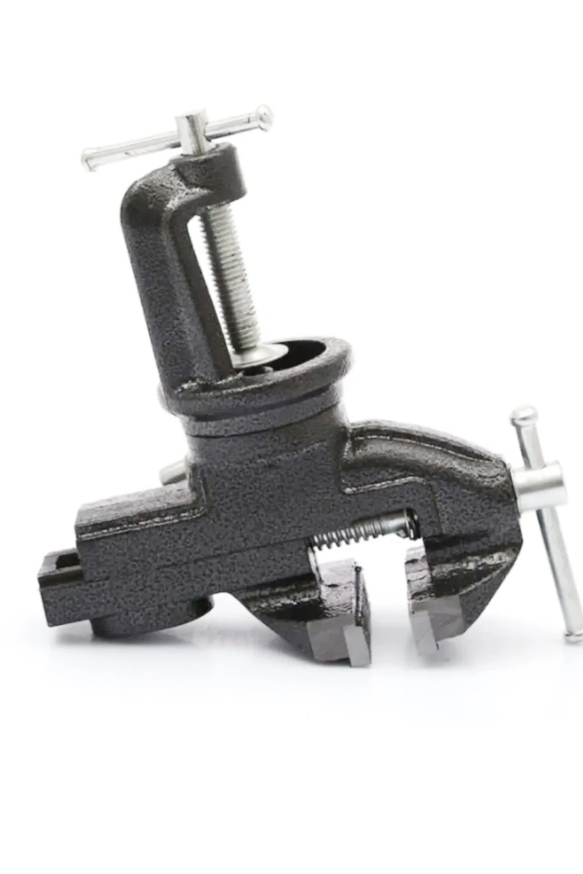 Pro Fonsksiyonlu 360 Döner Tezgah Masa Mengenesi 60mm Döküm Malzeme Çelik Kol...