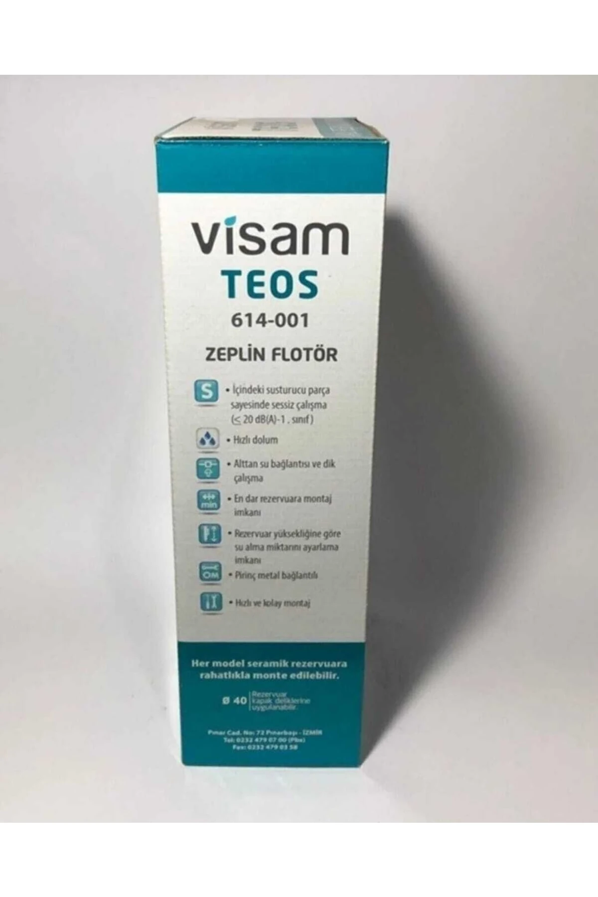 Teos Basmalı Klozet Rezarvuar Iç Takım