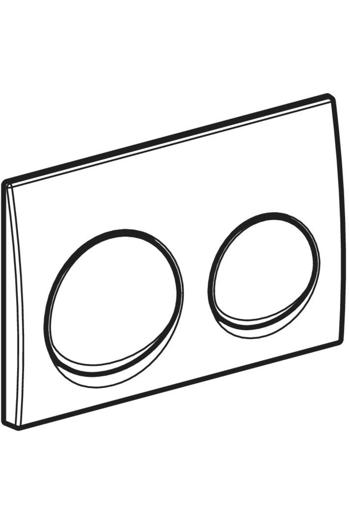 Kumanda Kapağı, Alpha20, Çift Basmalı, Beyaz, 115.040.11.5