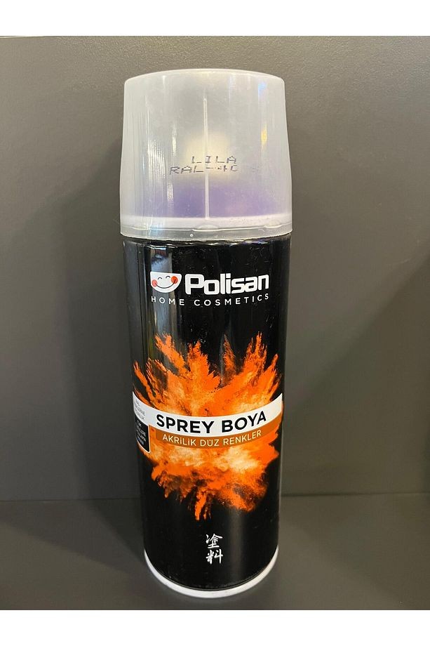 POLİSAN LİLA AKRİLİK SPREY BOYA RAL-4005 400 ML