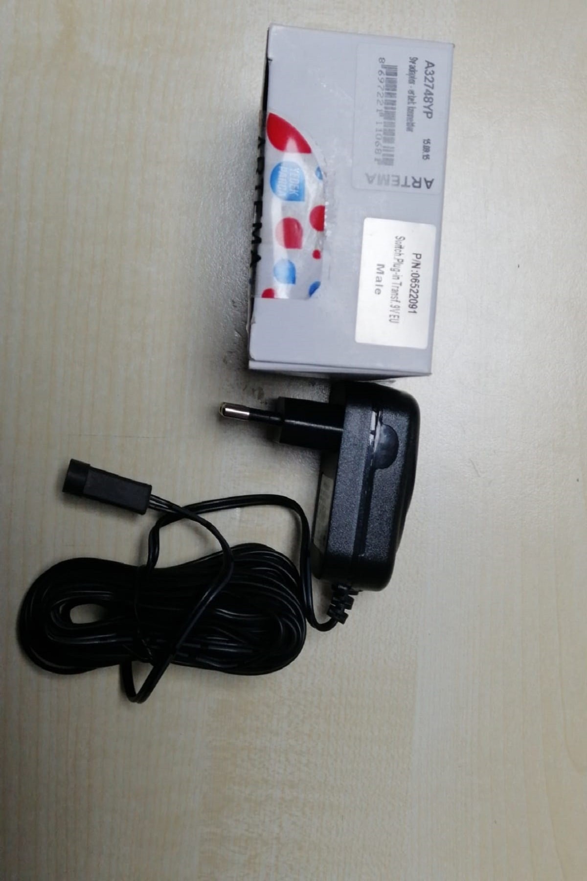 9v Adaptör Erkek Konnektör - A32748yp