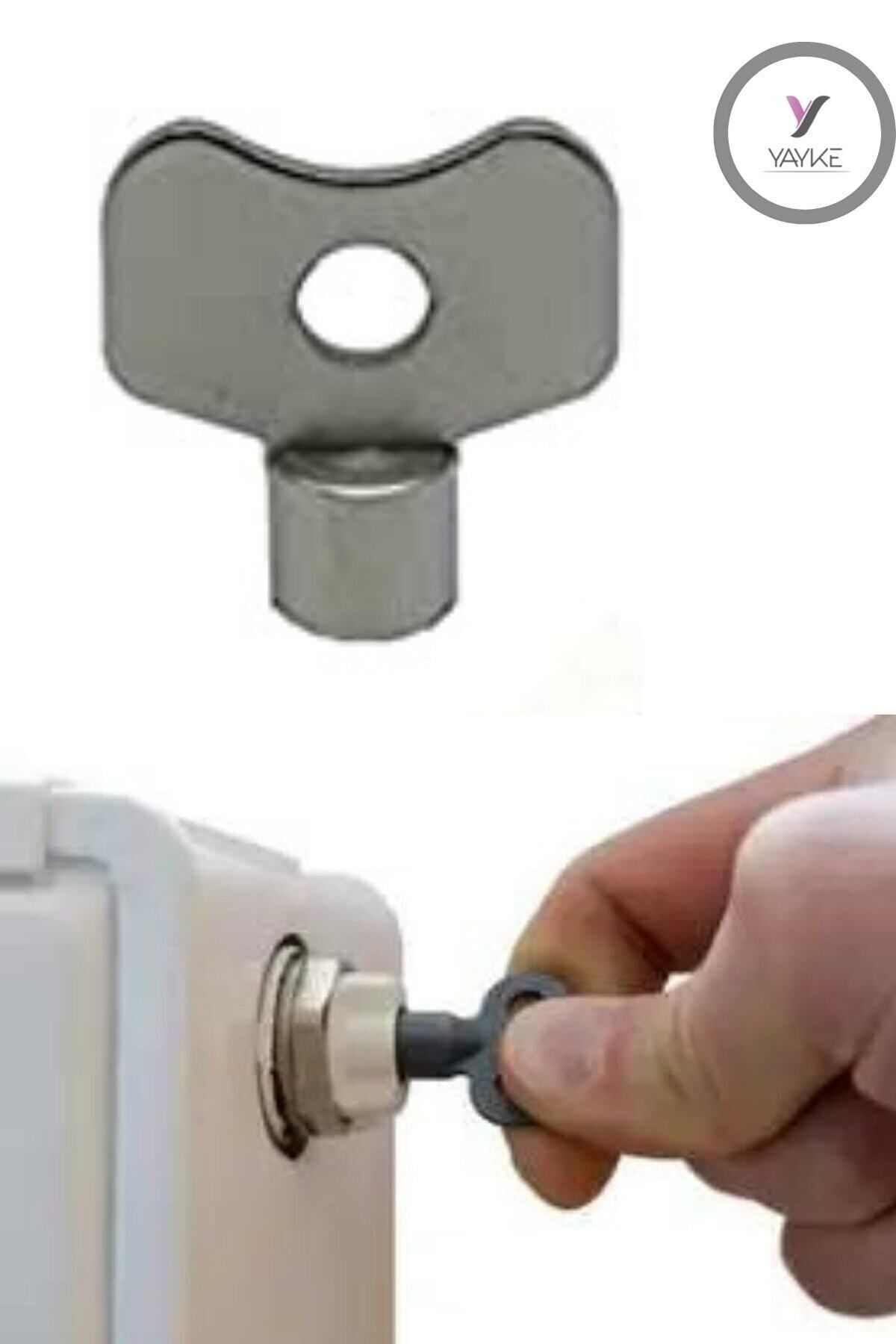 Radyatör Petek Havlupan Hava Alma Purjör Anahtarı Aparatı (1 Adet)