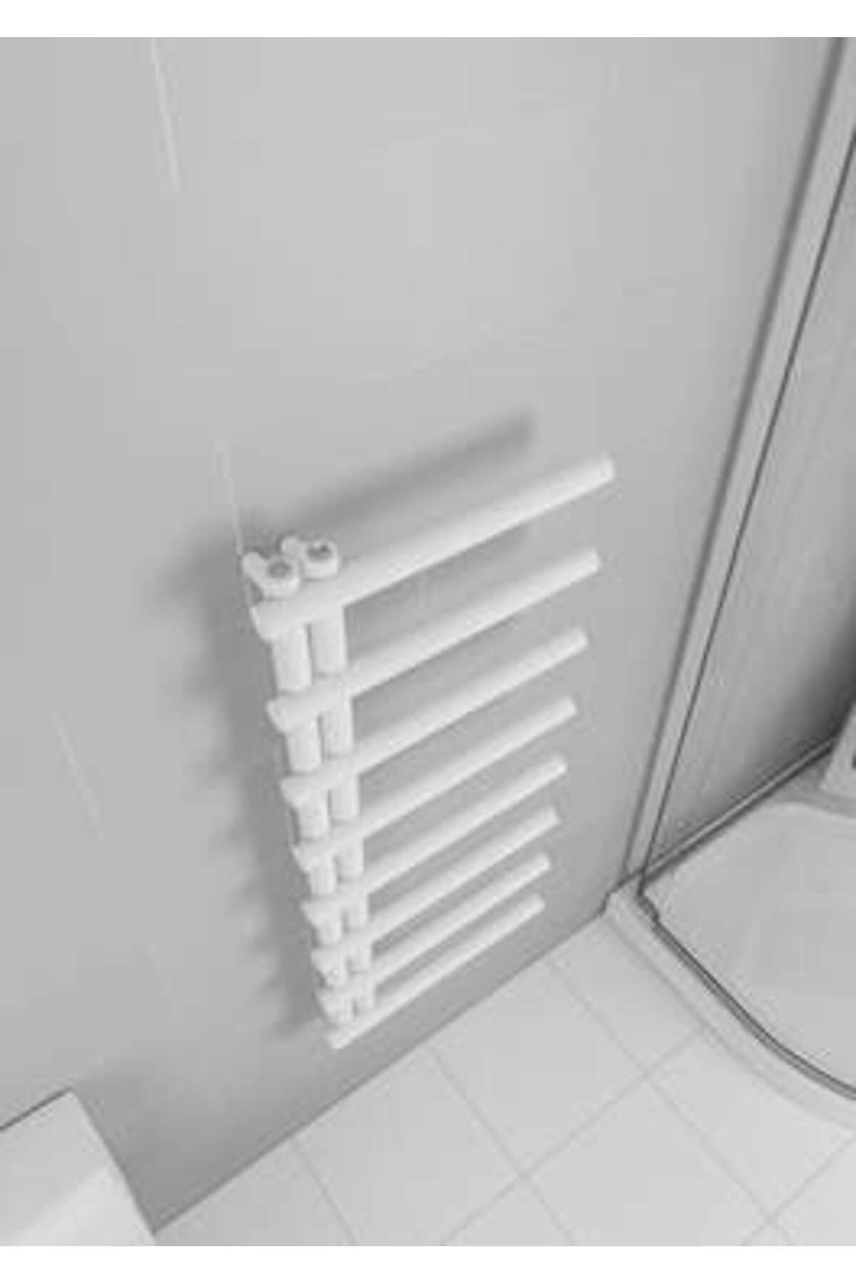 Tire Çelik Dizayn Boyalı Havlupan 500x1150 Pütürlü Beyaz (RAL 9016)