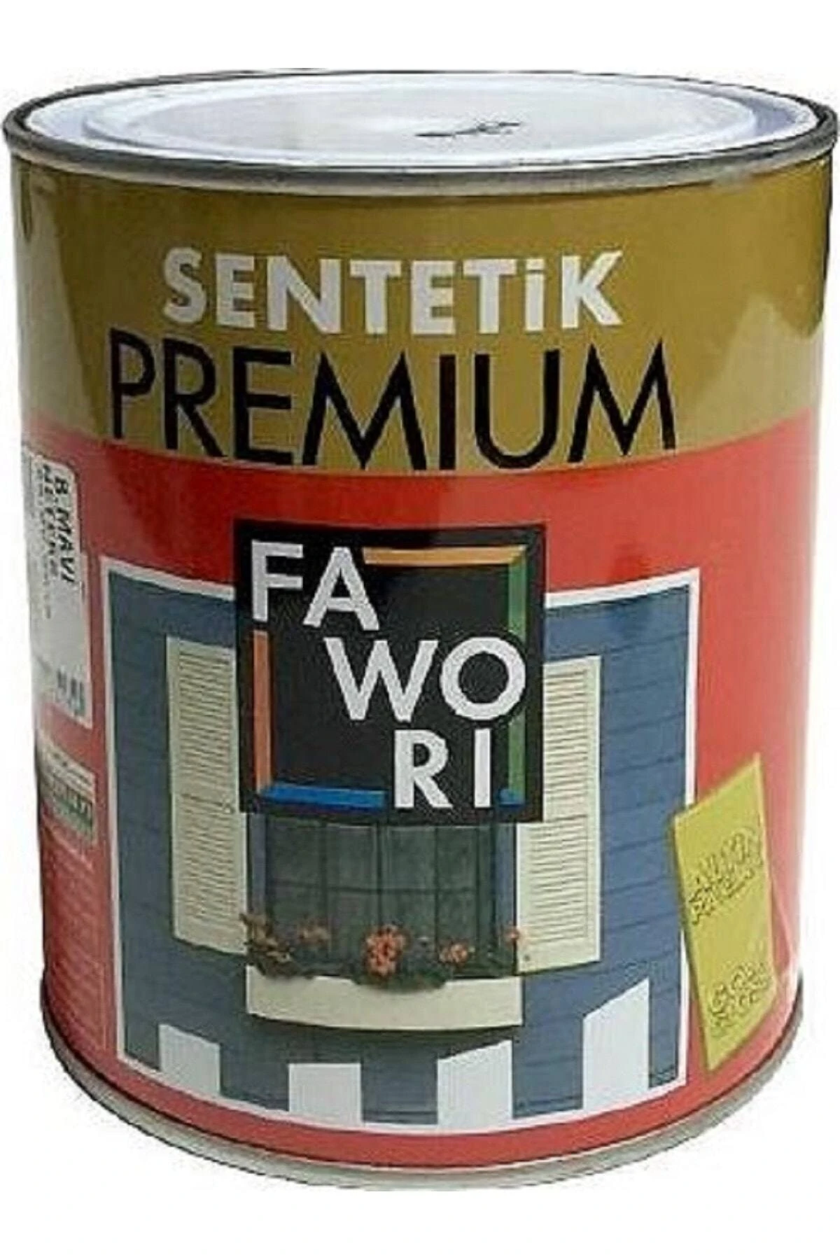 Premium Sentetik Parlak Yağlı Boya Havai Mavi 2.5 l