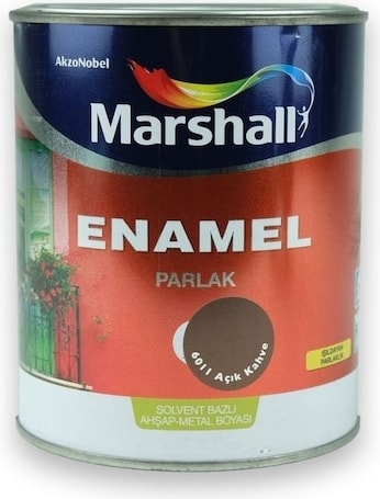 Marhsall Enamel Parlak Açık Kahve 0,75 L