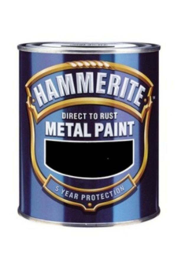 Hammerite Direkt Pas Üstü Pürüzsüz Metal Boyası Altın 0.75 Lt