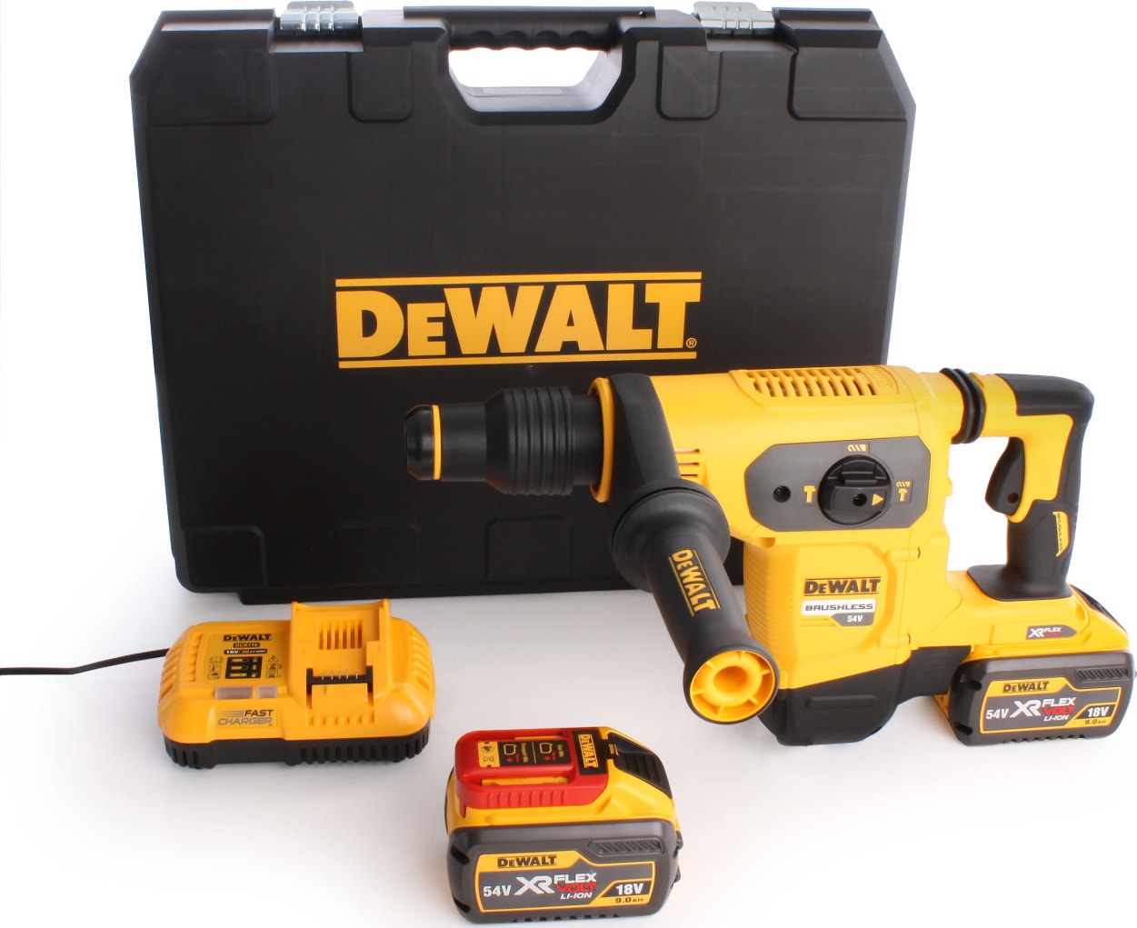 DEWALT Dch481X2 Akülü Sds-Max Kırıcı Delici 54V Xr Flexvolt 2 X 9.0Ah Akü