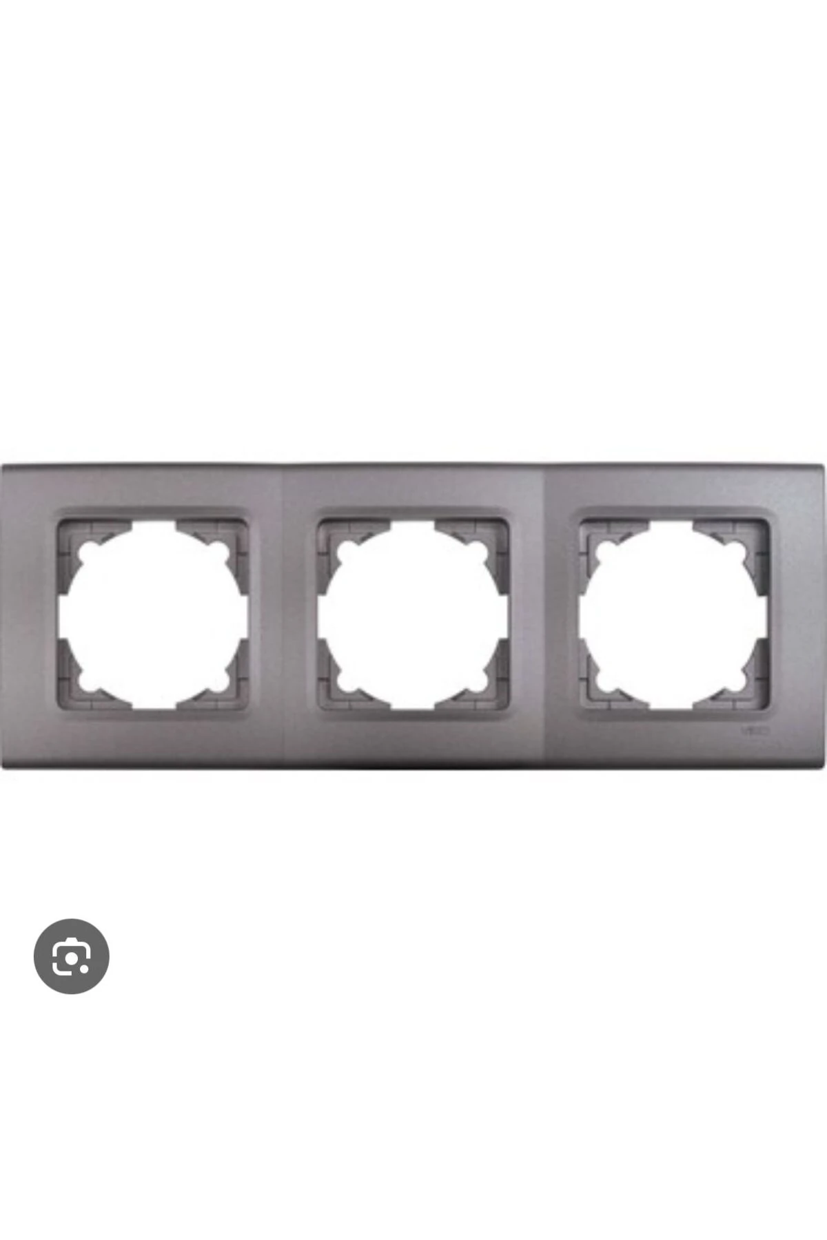 viko linnera life granit grisi üçlü çerçeve