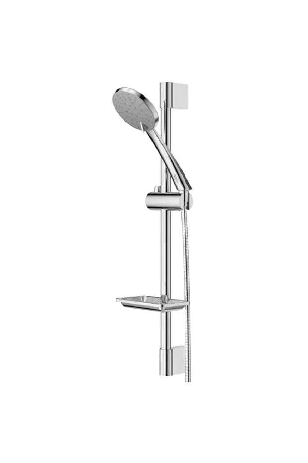Win S A42676 Banyo Bataryası + Paslanmaz Çelik itimat Yağmur Tepe Duş seti 2'Li Set
