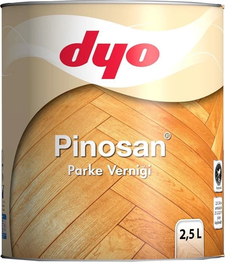 Pinosan Parke Verniği Parlak 2,5 Lt Cam Cila