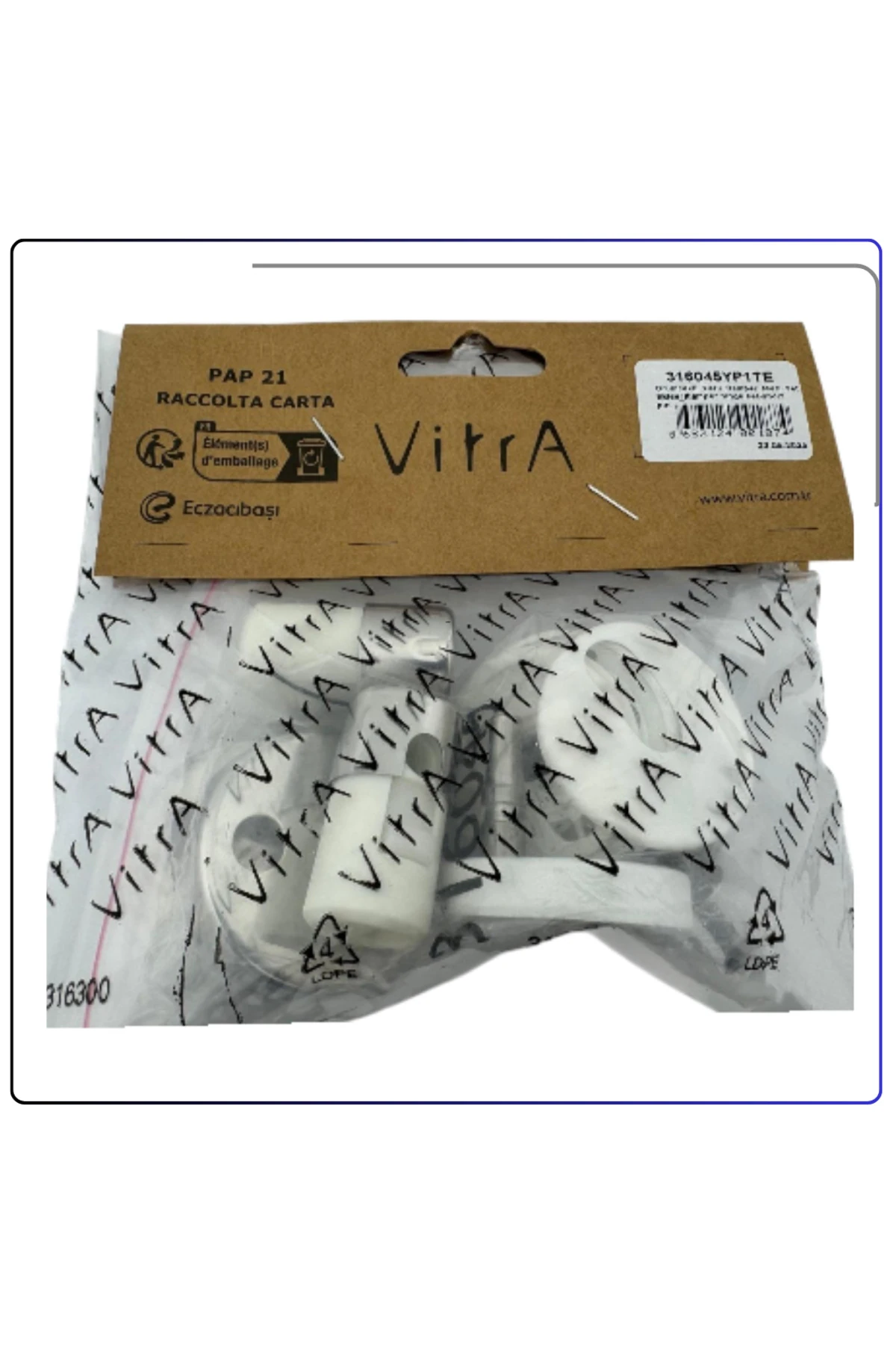 316045YP1TE Yavaş Kapanır Klozet Kapağı Menteşe Seti