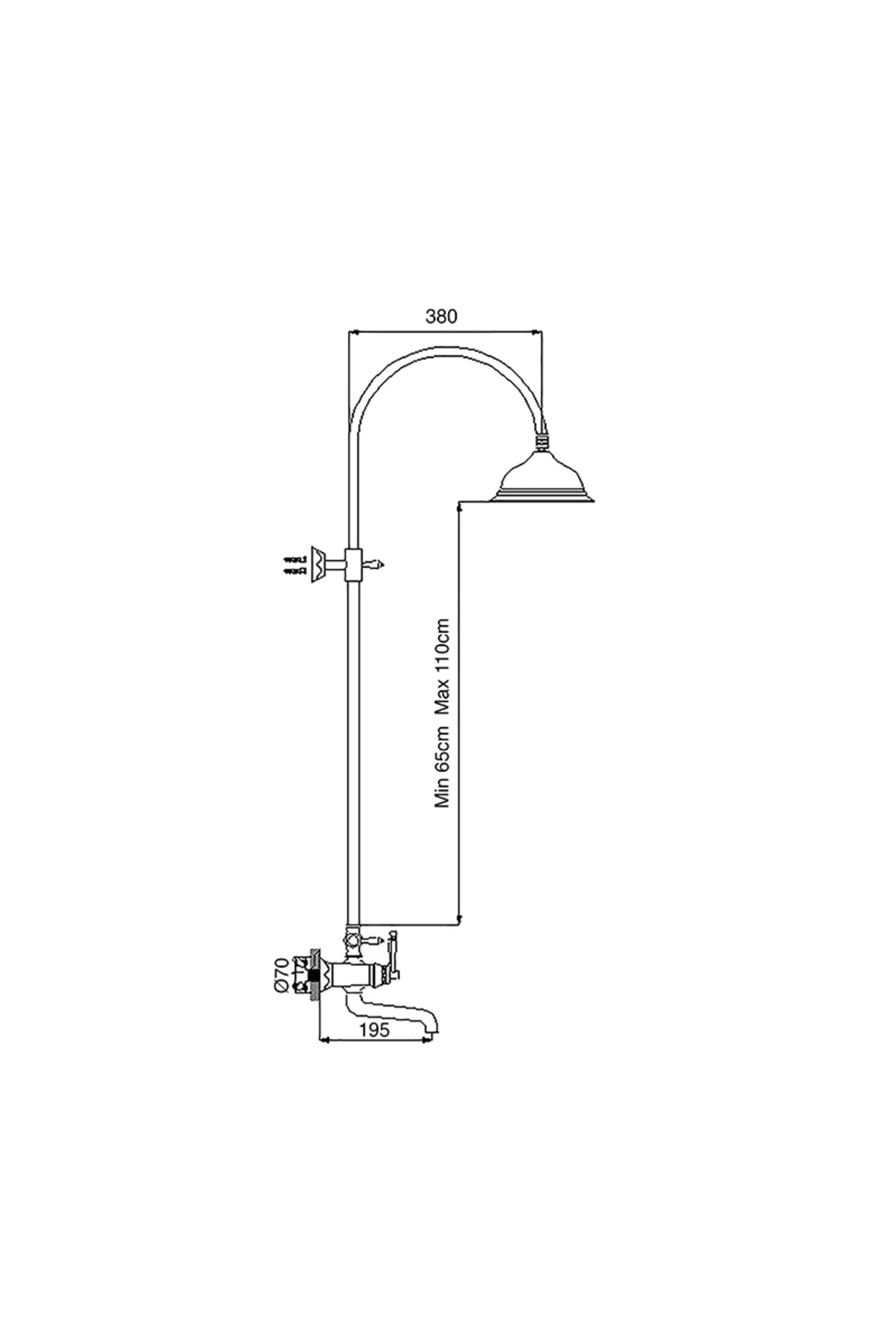 Pera Bataryalı Dus Ünıtesı - Altın 961515