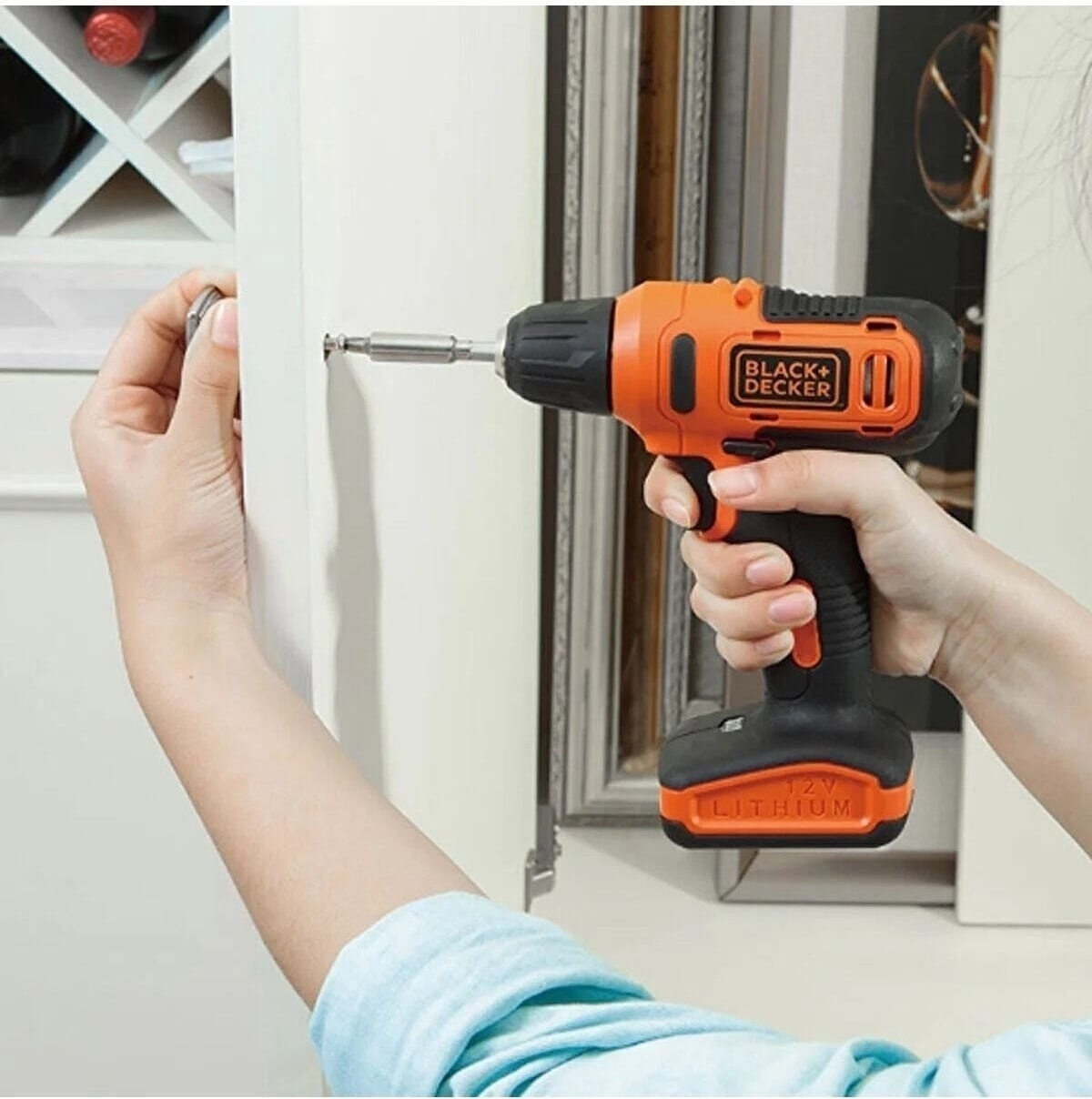 Şarjlı Matkap Akülü Vidalama Şarjlı Vidalama Tornavida + Bosch 25 Parça Uç ve Esnek Uç