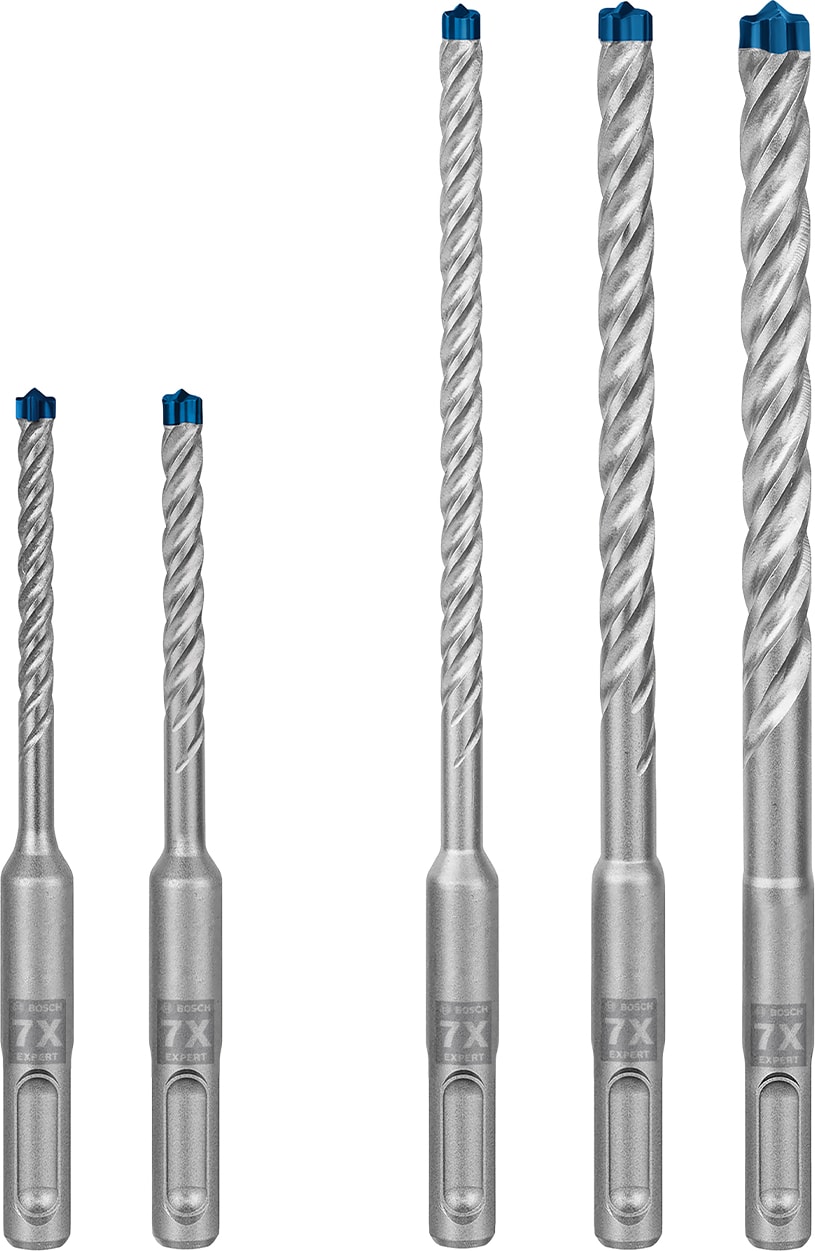 BOSCH Expert Sds Plus-7x Kırıcı Delici Delme Ucu Seti 5/6/6/8/10 mm 5 Parça