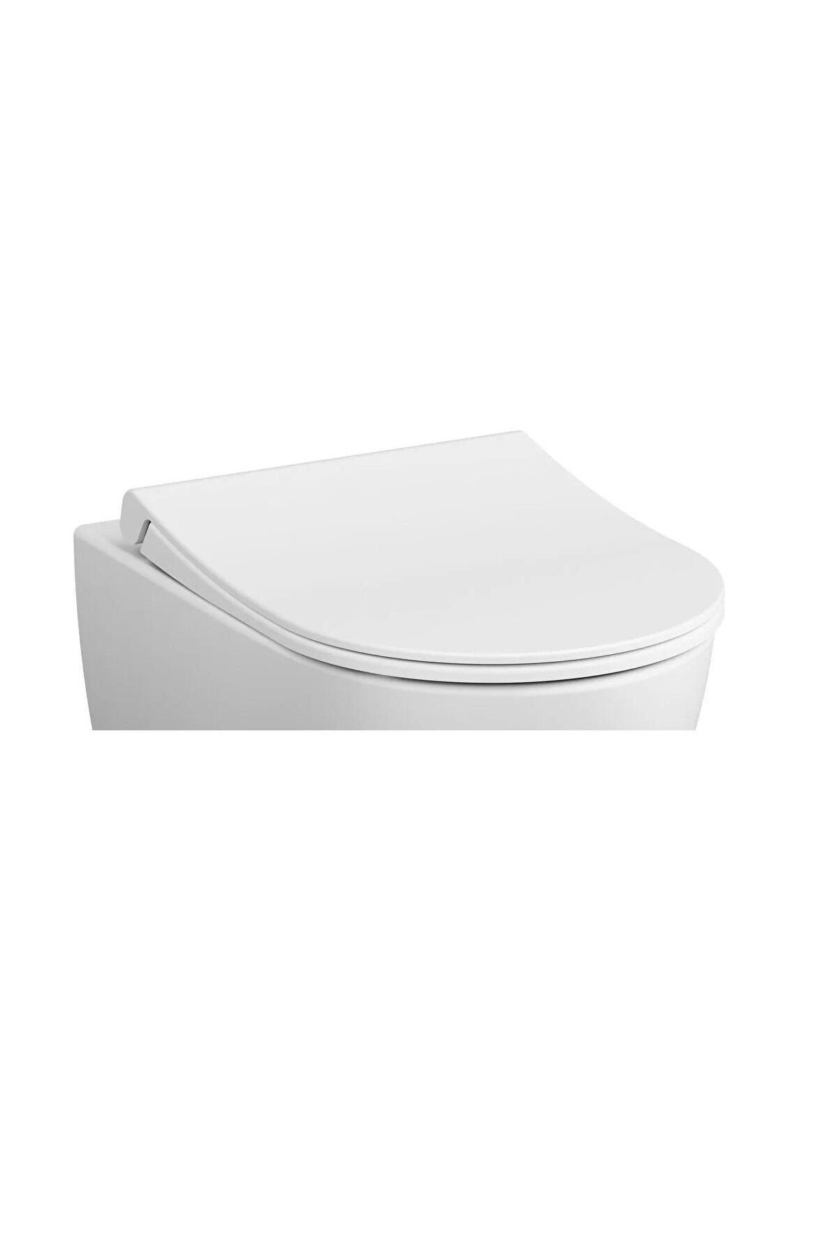 Sento Slim Soft Klozet Kapağı-DP-Mat Beyaz 120-401-009