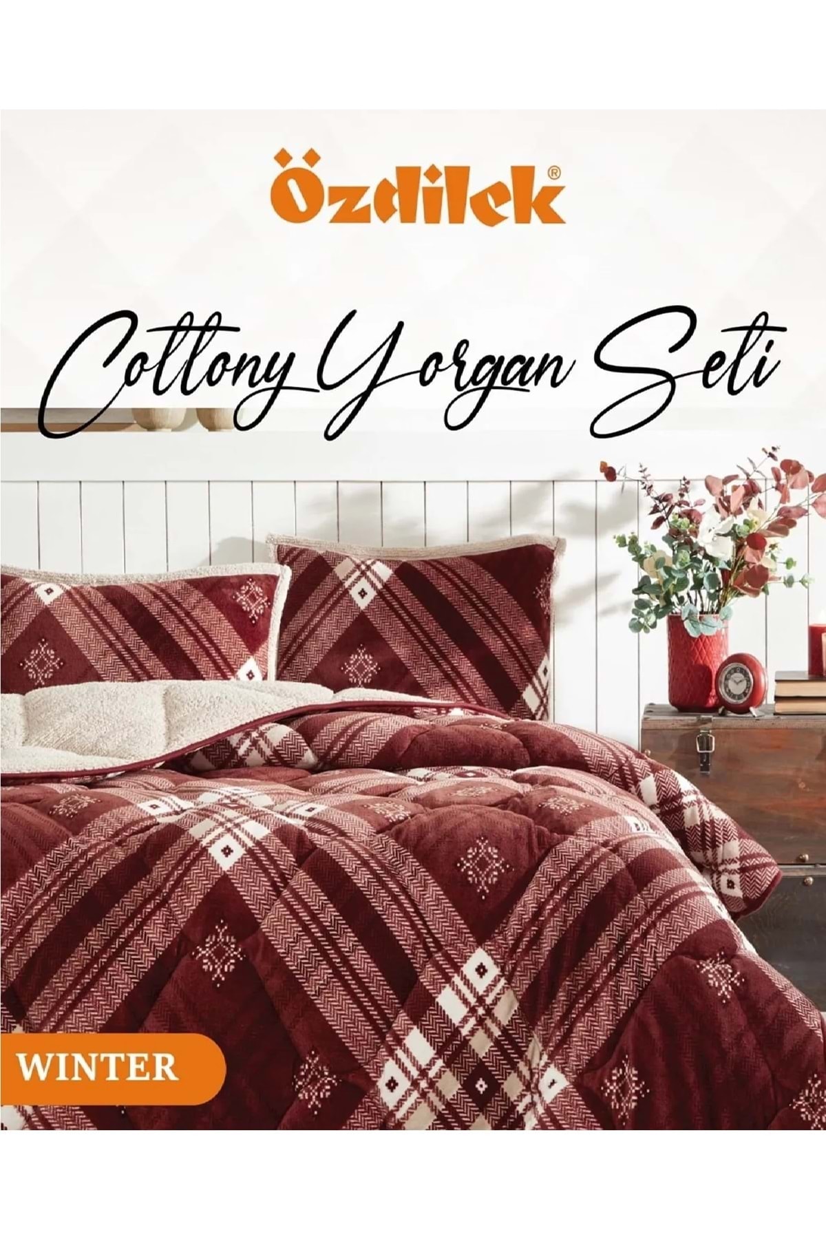 Cottony Yorgan Seti Tek Kişilik (160x240)-Winter