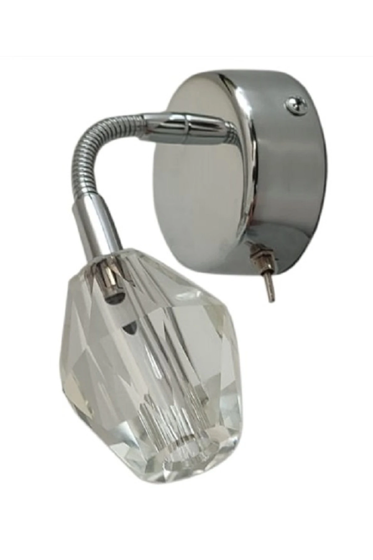 Yiğitled 12V Okuma Lambası tekne,karavan,marıne 3W LED Günışığı Anahtarlı 10cm sipiral hareketli