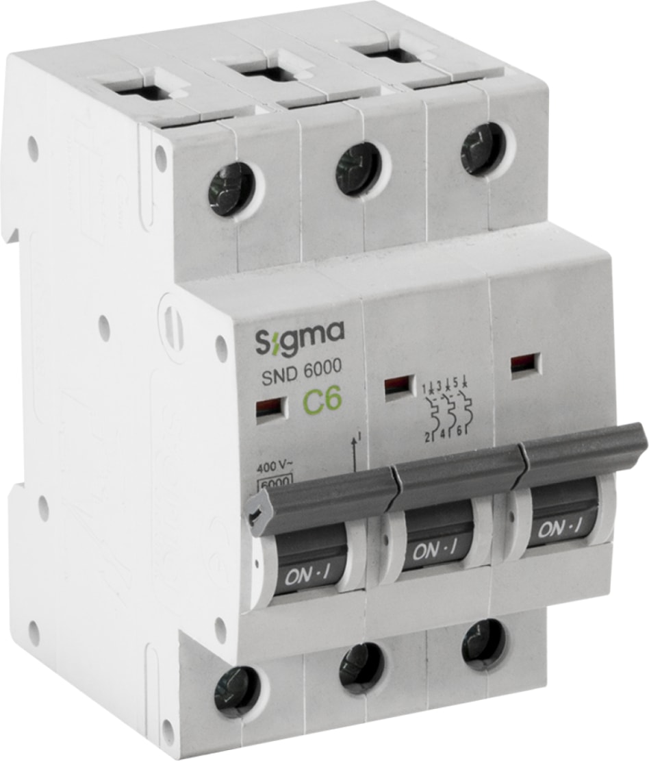 Snd3000 3ka C40 A 3 Kutuplu Otomatik Sigorta 3sm340c