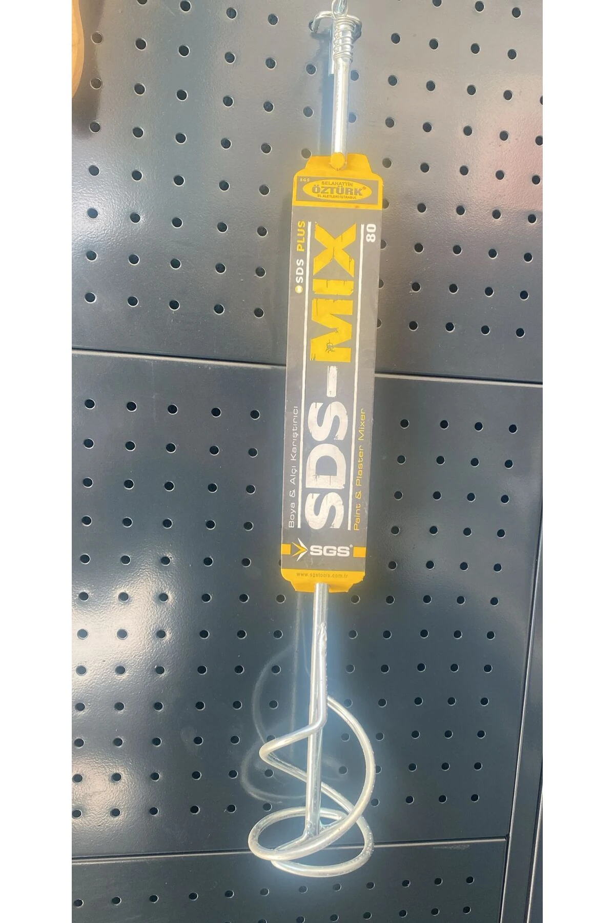 Boya ve alçı karıştırıcı krom 80 sgs256