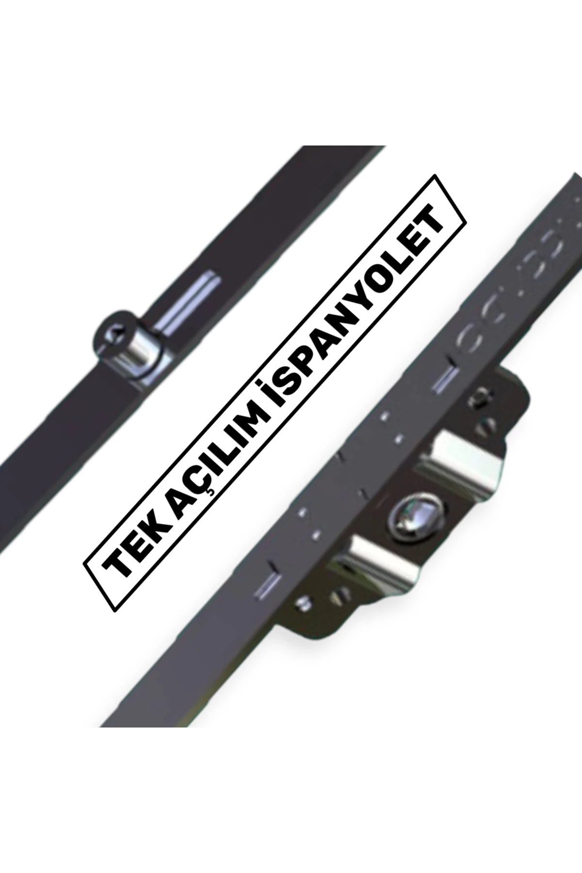 Accado Tek Açılım 200 cm İspanyolet – Cam Balkon ve Pencere Sistemleri İçin Uyumlu Mekanizma