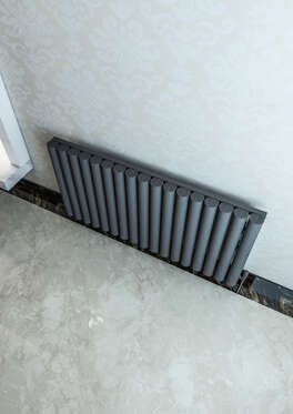 Ula Yatay Alüminyum Radyatör 1185X600 Pütürlü Antrasit (7946)