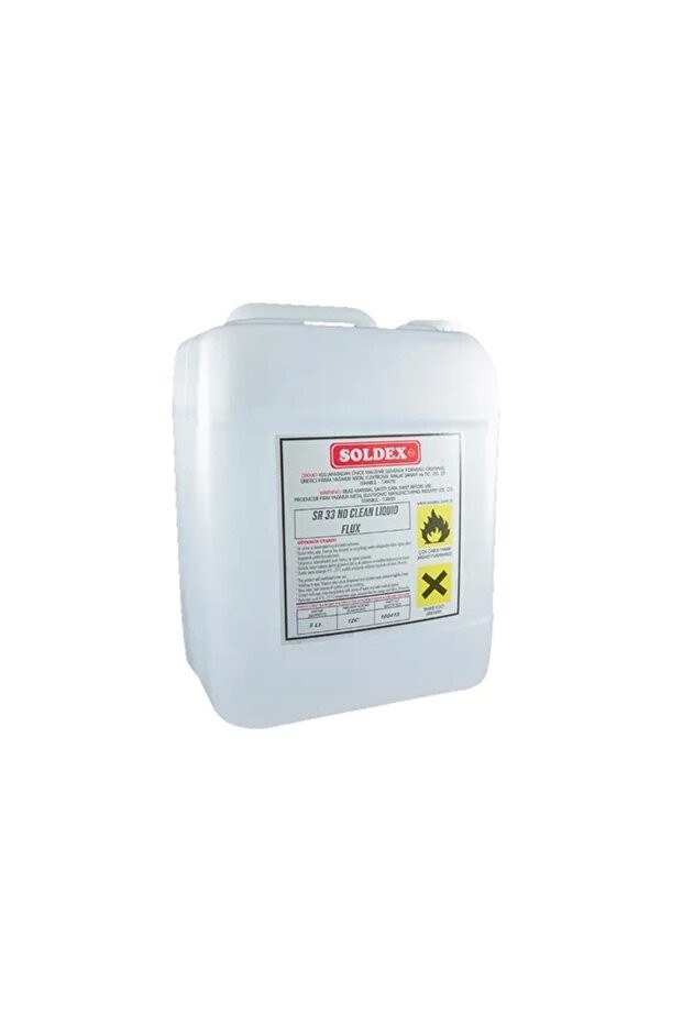 No Clean Flux 5 Lt Sr33 - Temizleme Gerektirmeyen Lehim Suları