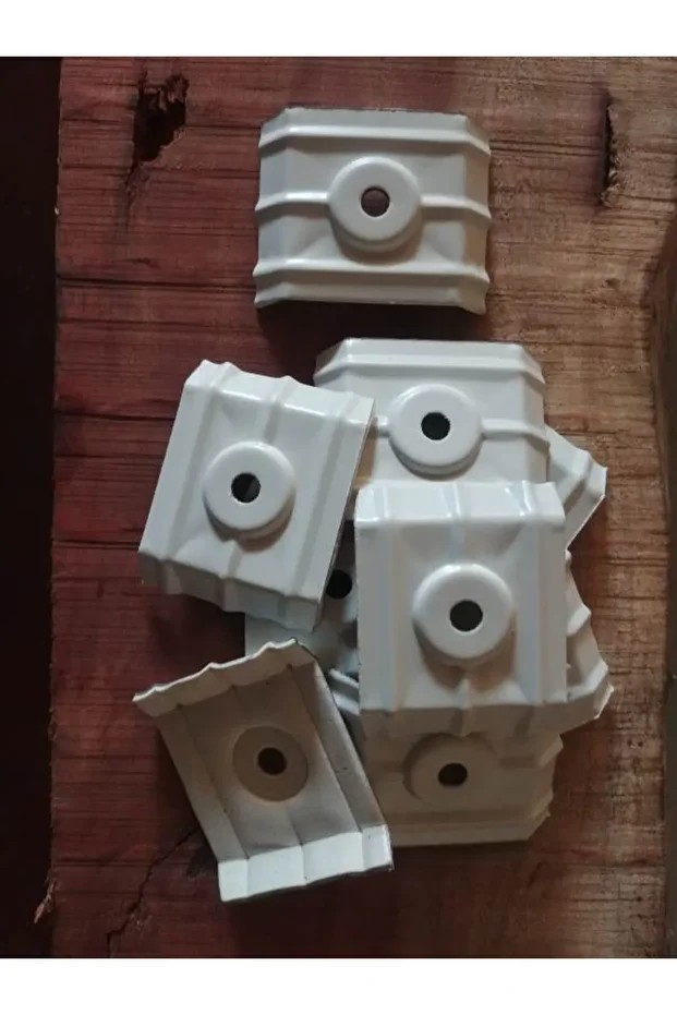 Gama Çatı Trapez Sac Semeri Beyaz 100 Adet 42x45 9002