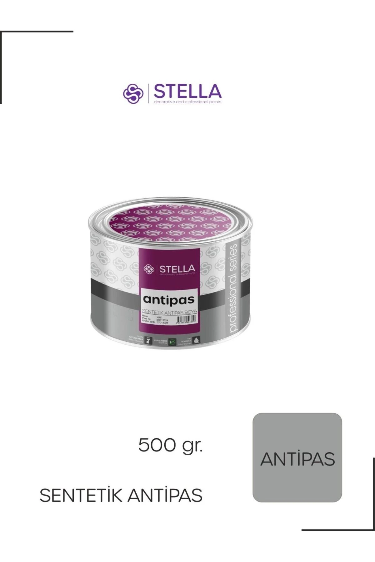 Sentetik antipas astar pas önleyici - GRİ