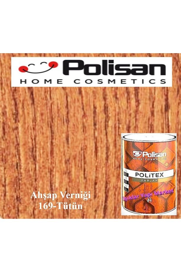 Ahşap Verniği-vernik-politex Lux Vernikli Parlak-tütün-2,50lt.