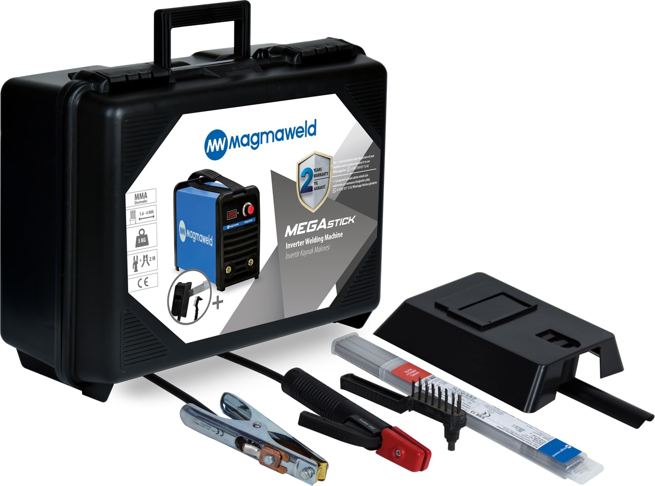 Megastick Deluxe Kaynak Makinesi 200 A