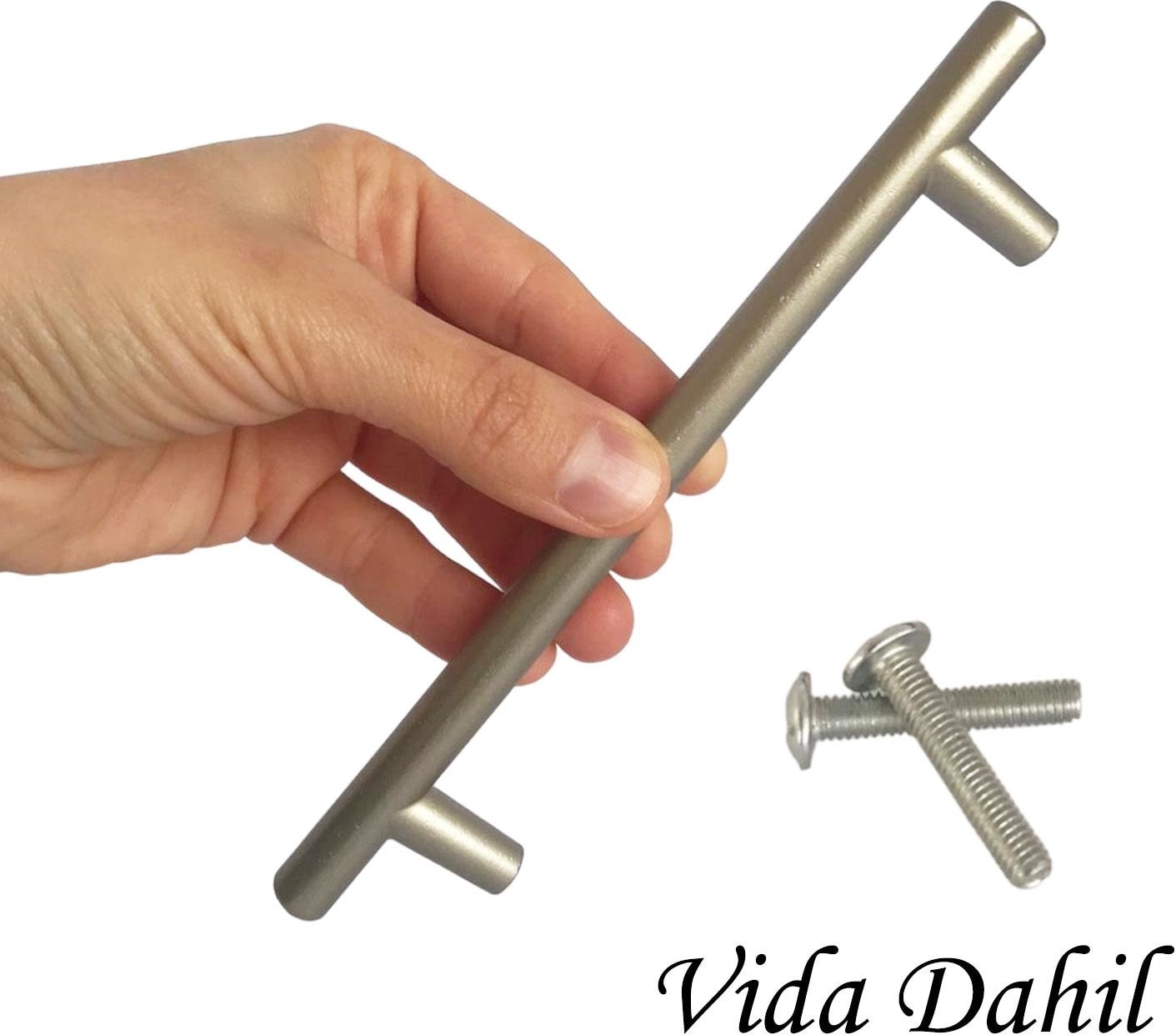 Boy Kulp Saten 128 mm Kulp Mobilya Mutfak Dolabı Çekmece Dolap Kapak Kulpu Kulbu Metal Kulpları