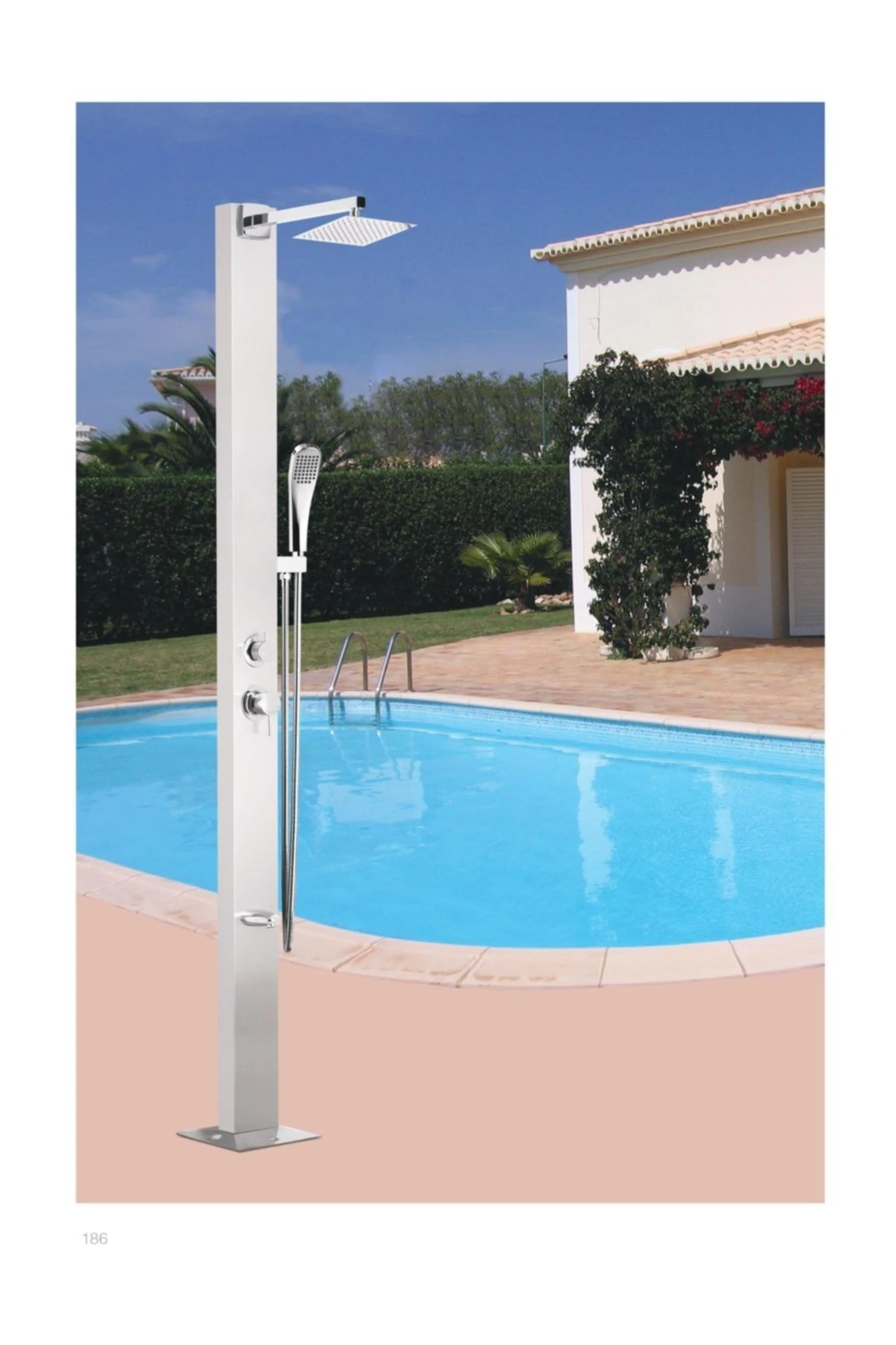 Paslanmaz Havuz Duş Sistemi Mhd-001