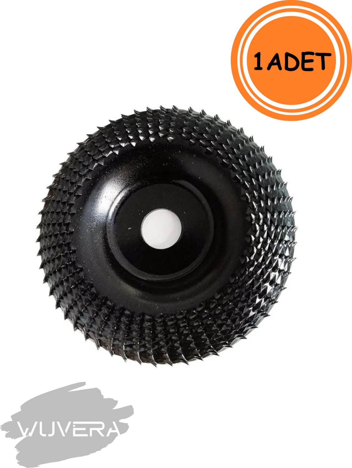 115 mm Ahşap Ağaç Torpu – Disk Tip Zımpara Uç, Taşlama Uyumlu
