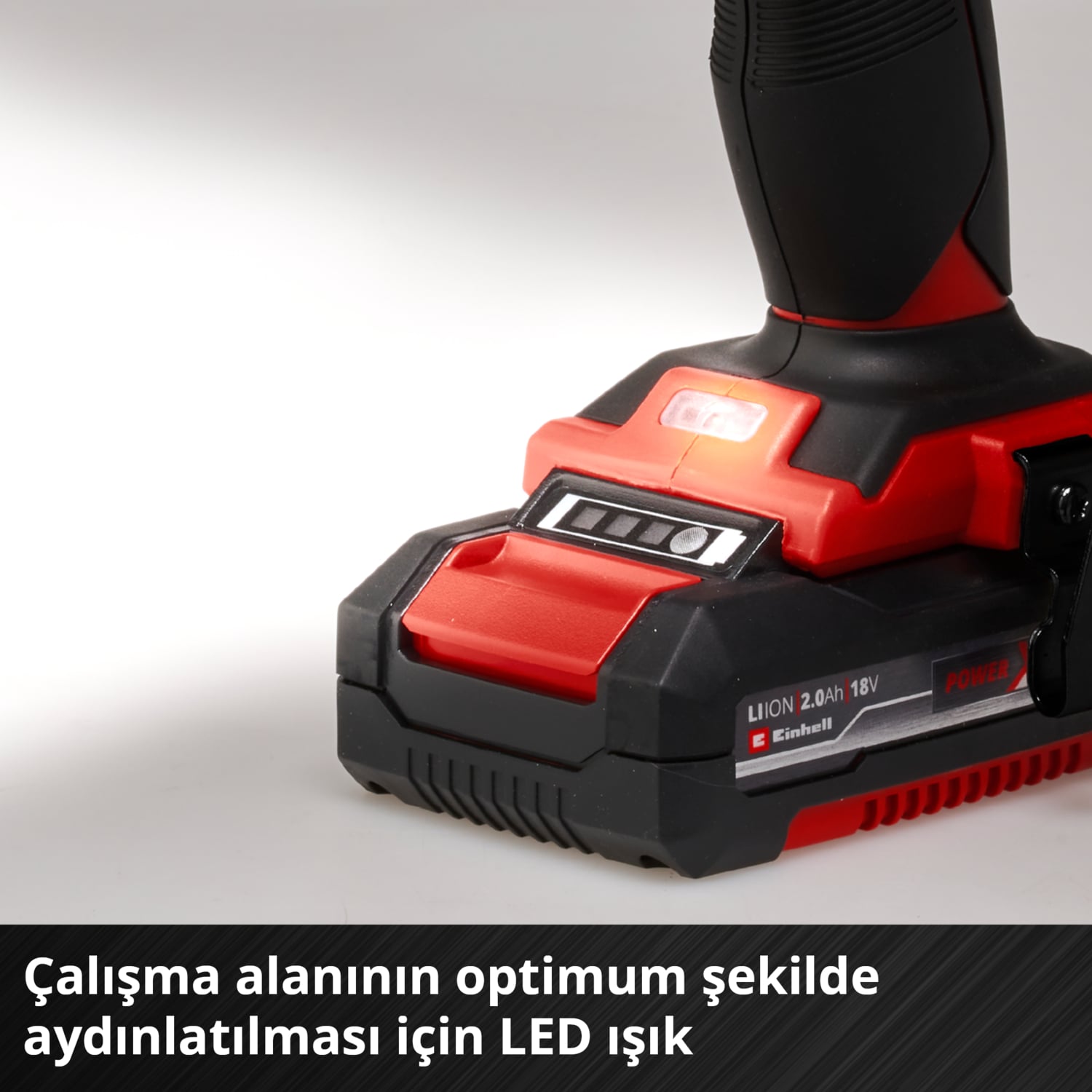 EİNHELL Akülü Darbeli Vidalama TE-CD 18/48 Li-i Kit Power X-Change (18 V, 48 Nm, darbeli delme fonksiyonu, 13 mm mandren, 2 vites, çanta, 2x 2,0 Ah akü + şarj cihazı dahildir) - 4513935