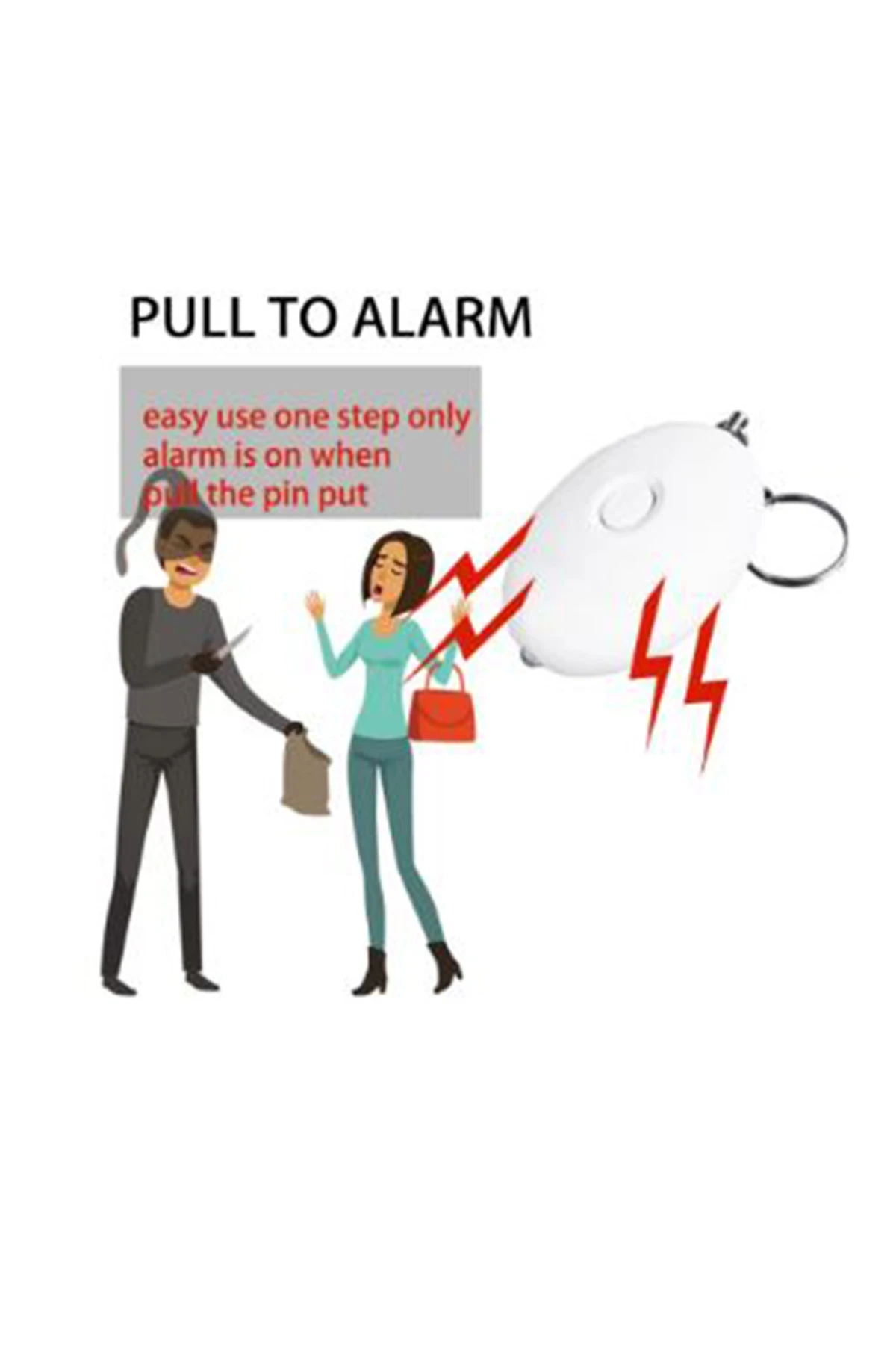 Deprem Enkaz Butonu Güvenlik Alarmı Anahtarlık Panik Butonu Yaşlı Engelli Çağrı Butonu