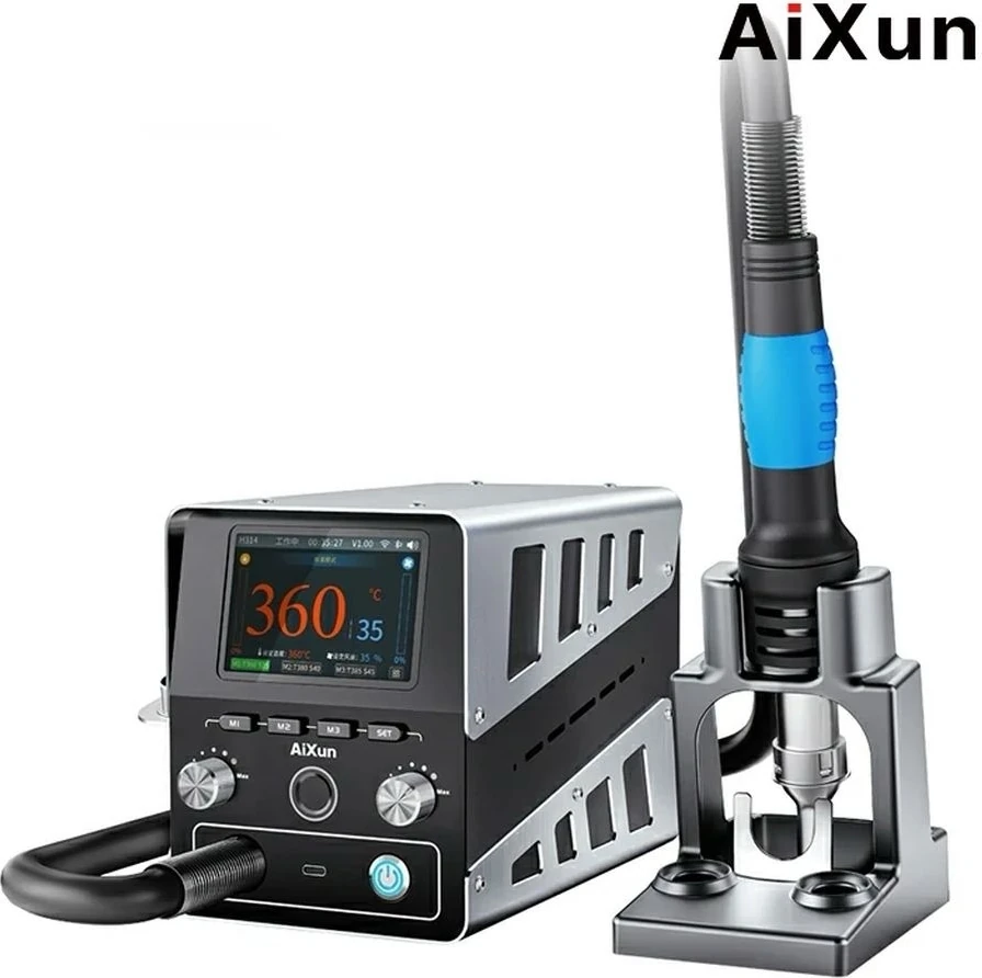 AX-H314D 1400W Akıllı Sıcak Hava Yeniden Işleme Istasyonu