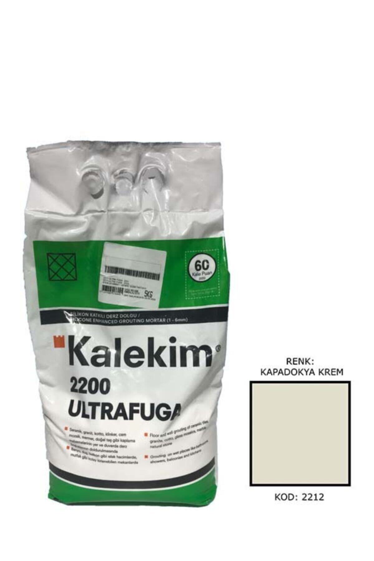 2212 Ultra Fuga Slikonlu Derz Dolgu Kapadokya Krem 5 Kg