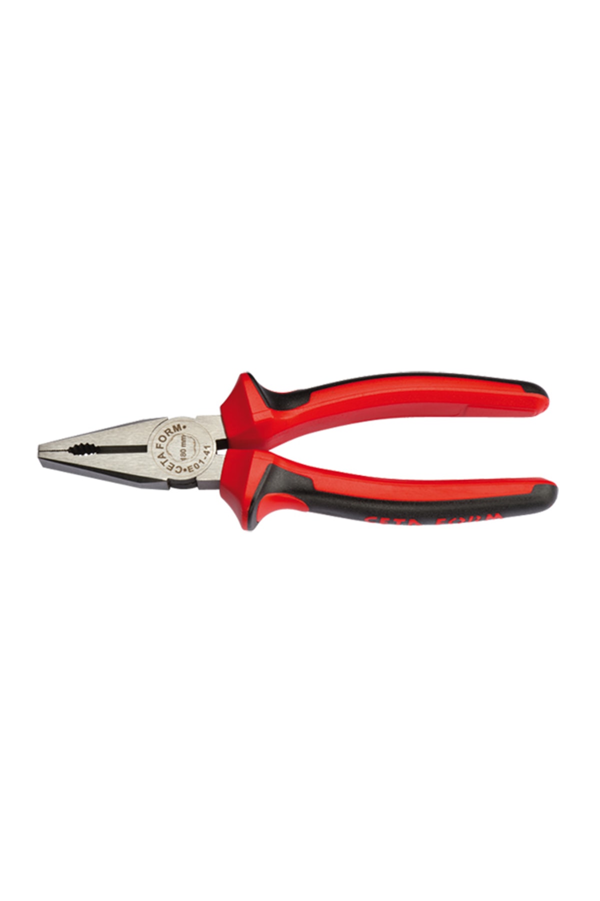 E01-41-0180 180mm Kombine Pense Polisajlı-ergonomik Sap