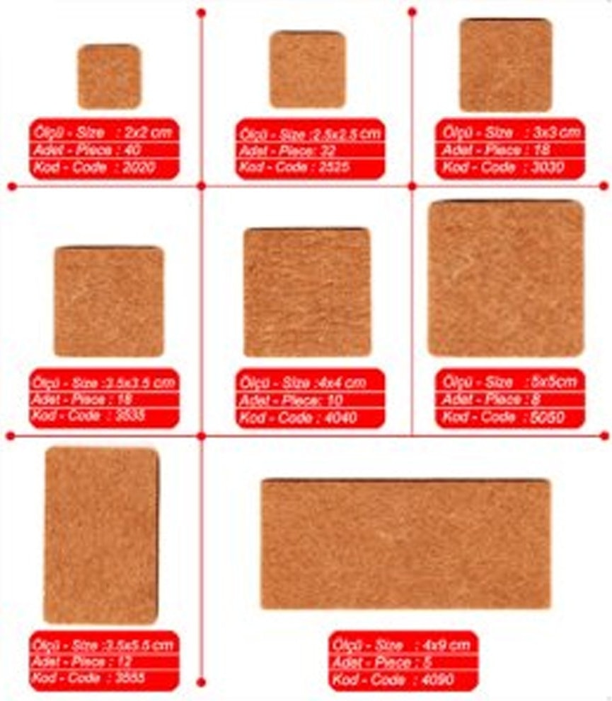 Yapışkan Keçe 30X30