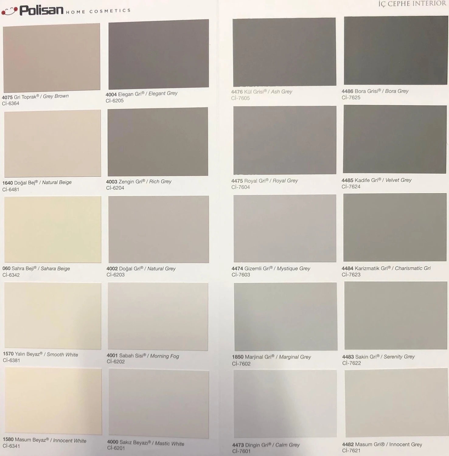 Perla Yarı Mat Silikonlu İç Cephe Boyası 12.5 Lt 18.6Kg