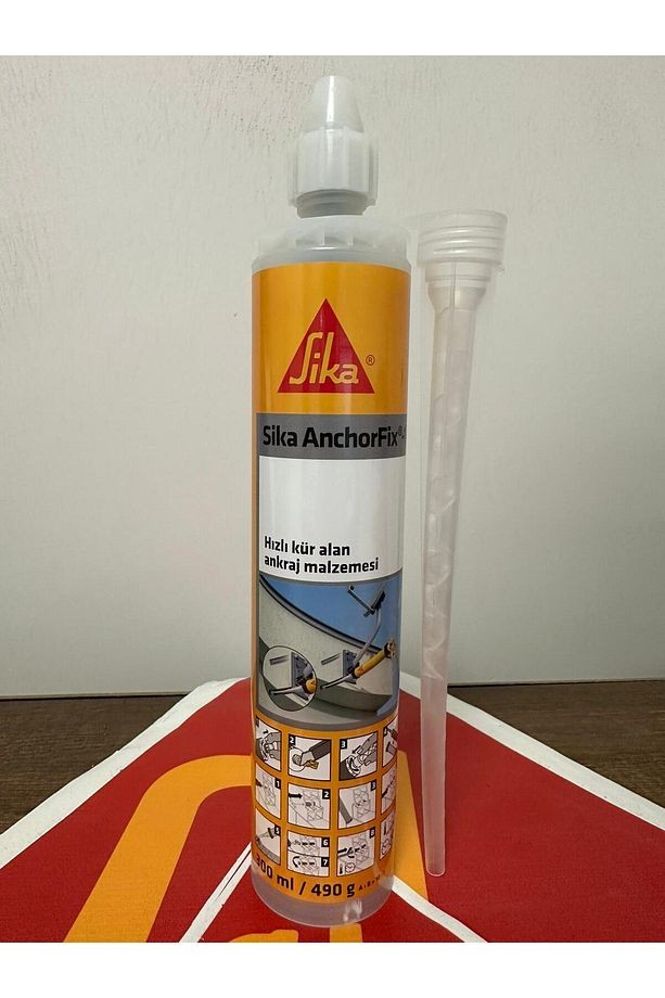 AnchorFix-1 Hızlı Kür Alan Ankraj Malzemesi 300ml/490gr Kartuş Açık Gri